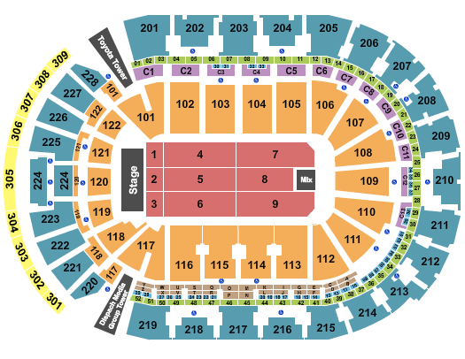 Nationwide Arena Jerry Seinfeld Seating Chart